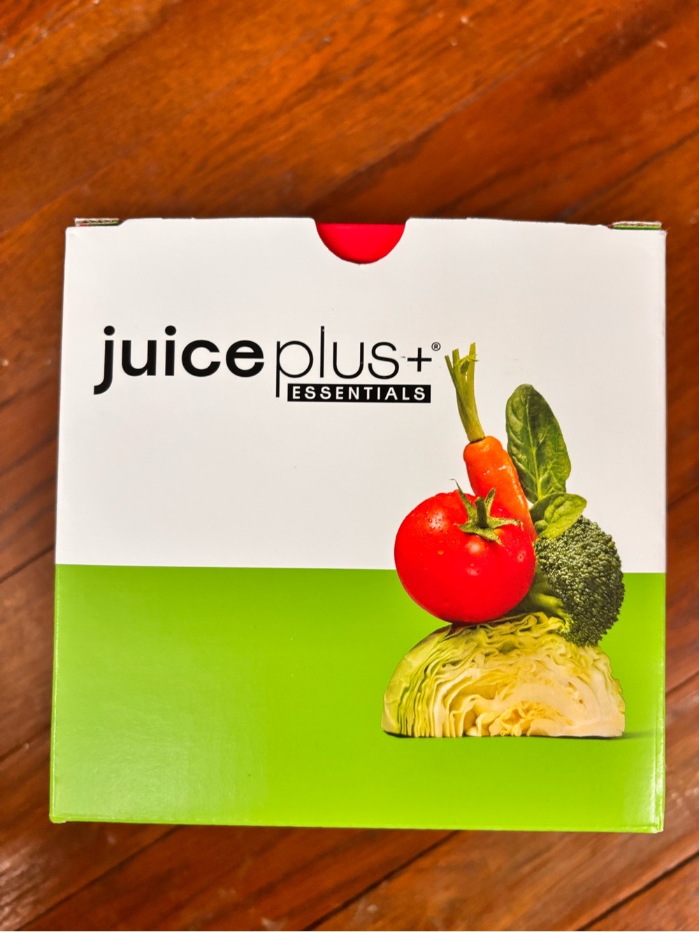 juice plus+ Essentials 4 pack 2 fruit 2 vegetable whole food supplements NIB